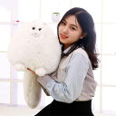 ペルシャ 猫 ぬいぐるみ 抱き枕 ネコ 本物そっくり ねむねむ 大きい リアル 肌触り良い 置物 ふわふわ 添い寝 誕生日 子供の日 50cm クリスマス プレゼント 背あて 卒業祝い 入学祝い 贈り