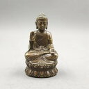阿弥陀如来 仏像 ミニ(戌・亥年生まれ)十二支守り本尊 干支(あみだにょらい)置物 仏壇仏像 小さな仏さま 真鍮製 高さ11cm