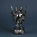 仏像 置物 ミニ【三面大黒天】12cm 七福神 大黒天(さんめんだいこくてん) ミニチュア仏像 三面出世大黒天 戦国史が証明した最強神 厄災除け 疫病退散 金運...