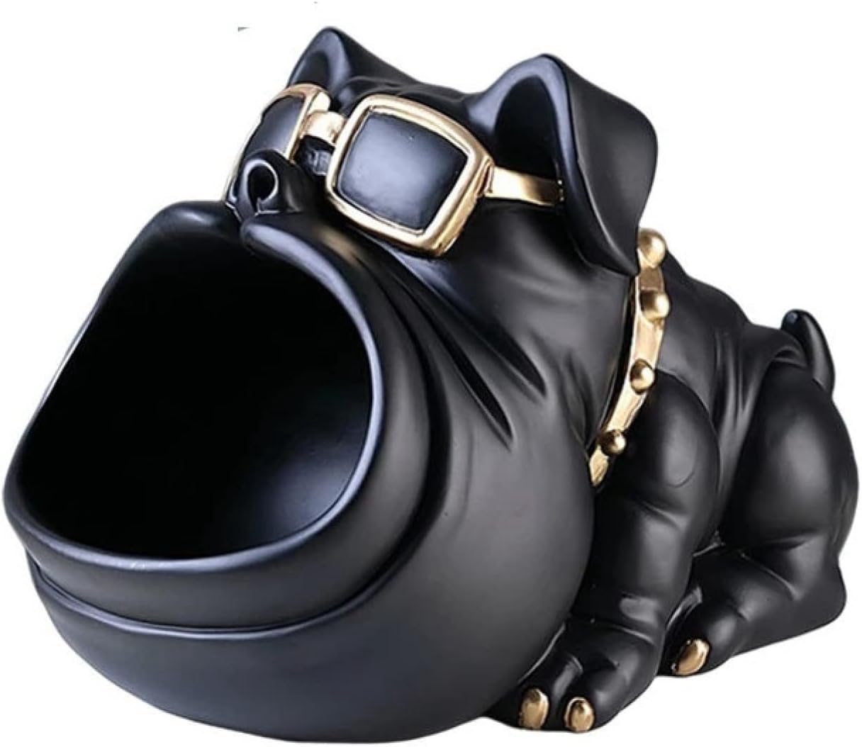 彫刻と彫像 犬の彫刻像動物の置物ジュエリー収納ボックス