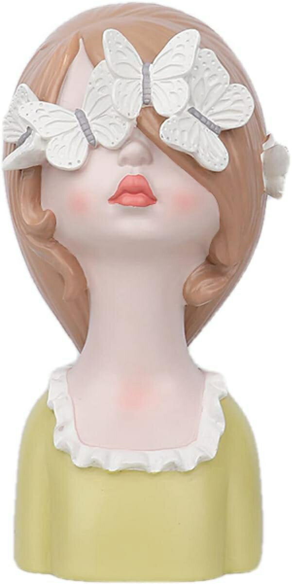 彫刻と彫像 恐れを知らぬ少女の像樹脂の女の子の装飾美しい置物の彫刻