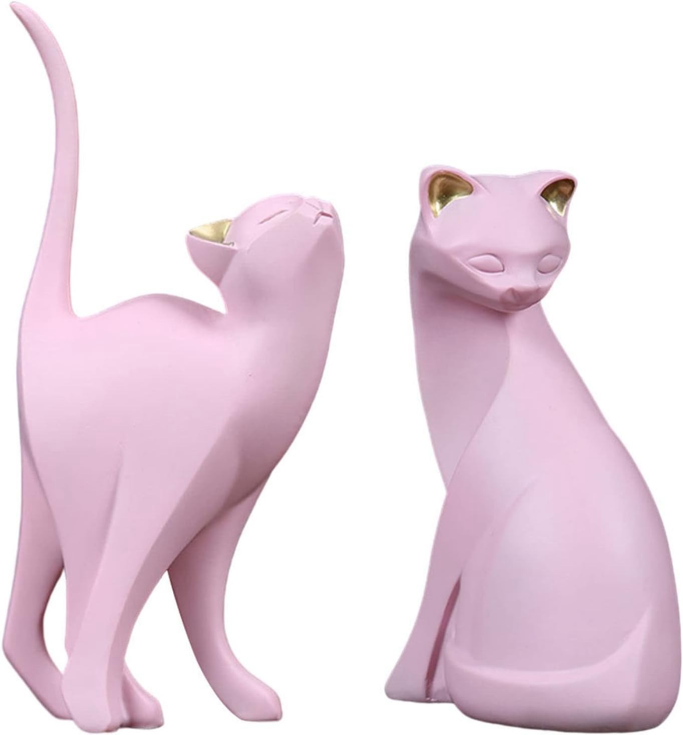 装飾置物 猫の像素敵な置物の装飾の彫刻