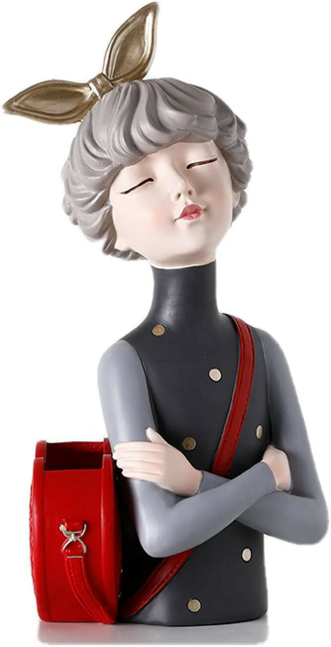 装飾置物 ガールズリュックオーガナイザー装飾彫刻像クラフト