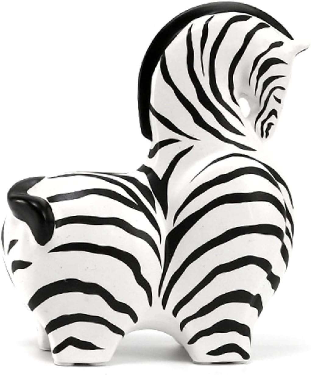 像の彫刻 シマウマの馬の置物と彫像馬の装飾動物の置物