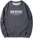 トレーナー スウェット 長袖 パーカー メンズ ゆったり 大きいサイズ インナー ビッグシルエット 男性用Tシャツ 運動着