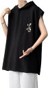 パーカー メンズ ノースリーブ カットソー 大きいサイズ スウェット Tシャツ 肌着 柔軟 通気 快適 ゆったり 涼しい