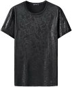 Tシャツ ビッグt メンズ 半袖 カットソー 男性用 T-shirt 速乾 ひんやり クルーネック 冷感 4XL~10XL サマー 夏 大きいサイズ 通気 柄付き