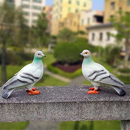 ガーデンオーナメント ハト 置物 おしゃれ ガーデニング雑貨 ガーデンオブジェ 飾り 樹脂 インテリア雑貨 かわいい ガーデン インテリア 部屋 屋外 玄関 出...