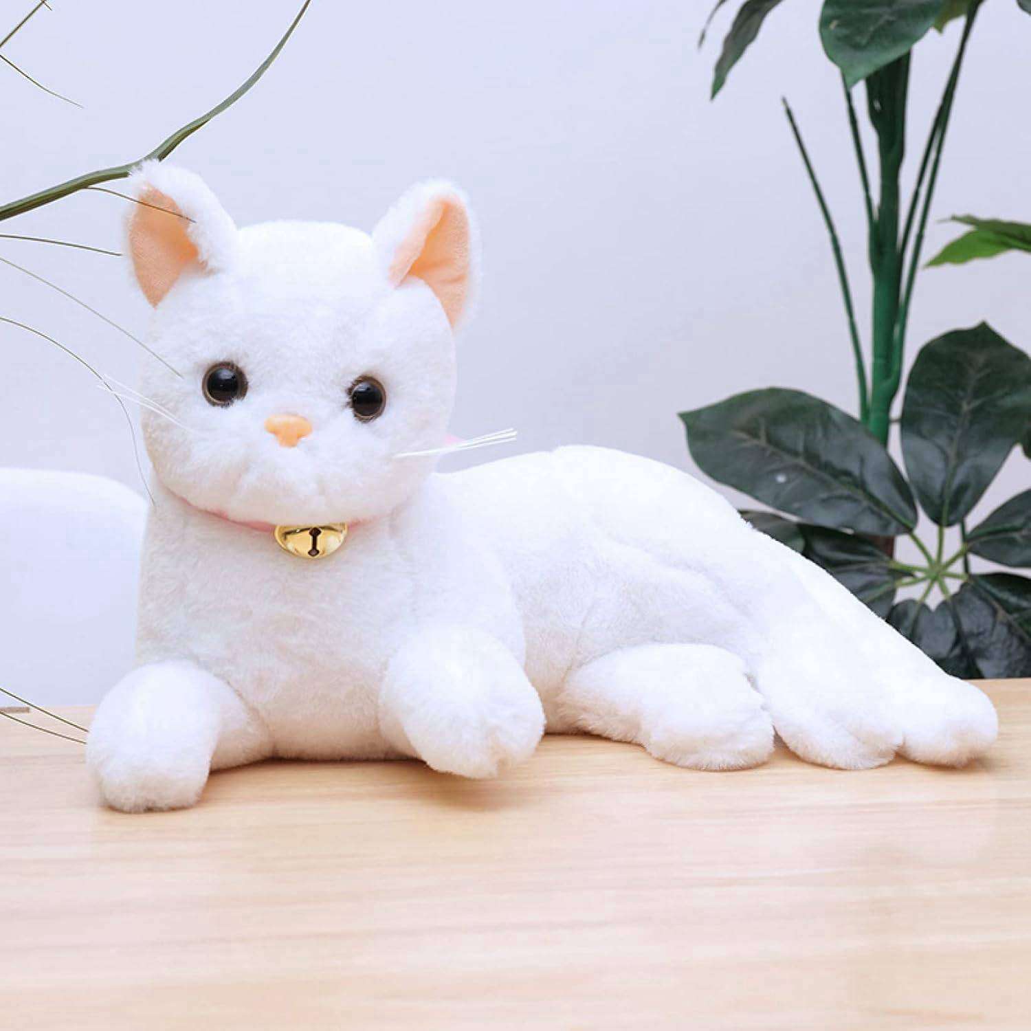楽天市場】白 ねこ ぬいぐるみ ふわふわの通販