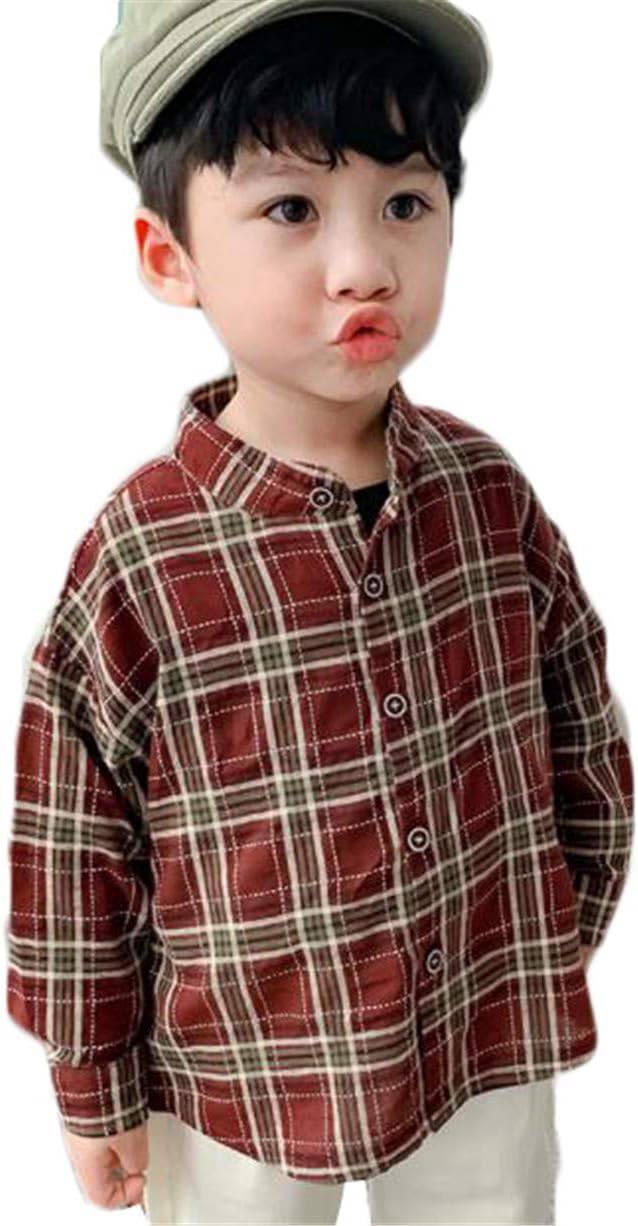 　　　 -------商品詳細------- メイン素材：コットン コットンの生地を使用して、さらりとした肌触りのさわやかな着心地です。 カジュアルなチェック柄の長袖シャツです。 パーティーや誕生日、記念撮影などフォーマルなシーンで幅広くお使い頂けます。 詳しいサイズ: *80(cm) 着丈36 バスト33 袖丈23 *90(cm) 着丈39 バスト35 袖丈26 *100(cm) 着丈42 バスト37 袖丈28 *110(cm) 着丈45 バスト39 袖丈30 *120(cm) 着丈48 バスト40 袖丈33 *130(cm) 着丈51 バスト42 袖丈35 *サイズは、実寸サイズを測っているため多少誤差がでる場合があります説明 お洒落な子供シャツです。お出かけにもぴったり。長袖のデザイン、薄手の生地なので春〜秋まで長く使える。