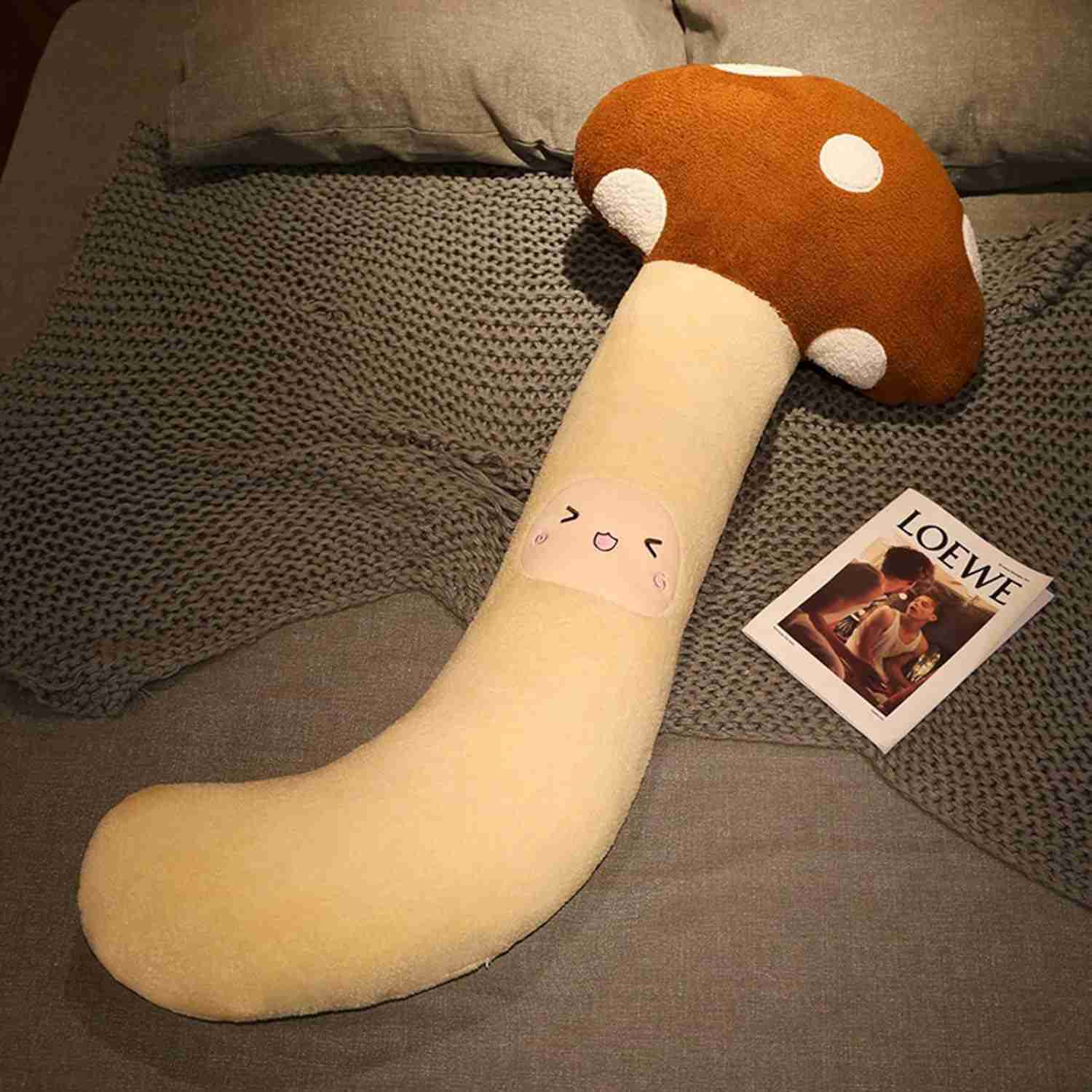 キノコ ぬいぐるみ 丸い トウモロコシ ペット 円柱形 かっこいい 男の子 女の子 ネギ 抱き枕 添い寝枕 クッション おもちゃ 出産祝い スタイル1 縫い包み インテリア ぬいぐるみ 景品 円柱形サ