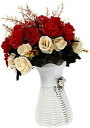1 セット 造花 花 装飾 デスクトップ 造花 花 飾り物 造花 花 ブーケ 造花 鉢植え パラ 花 花 バラ デ メサ 造花 バラ