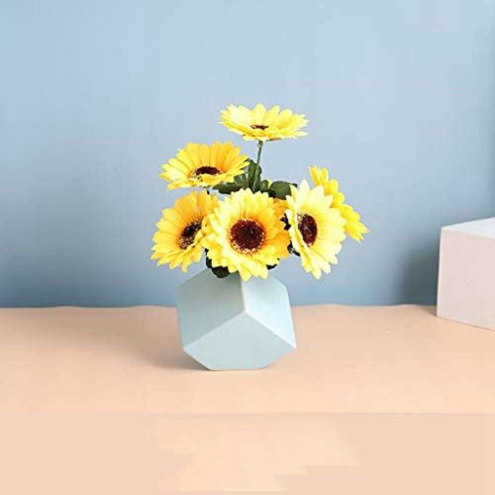 造花 枯れない花 人工観葉植物 ミニ 鉢植え 可愛い インテリア ギフト プレゼント 花束 アートフラワー シルク製造花 グリーン ミニポット 彼女へ 花瓶付き 本物そっくり お祝い 装飾 誕生日 結