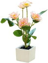 造花 盆栽 リアル インテリア 花瓶付き 枯れない花 アートフラワー 人工観葉植物 光触媒 卓上 家庭 飾り 装飾 玄関 ギフト プレゼント お見舞い 事務所 ...