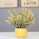 造花 ins風 セラミック花瓶付き ミニ 小さい 枯れない花 花束 観葉植物 ブーケ 鉢植え 盆栽 インテリア 室内 部屋 喫茶店 パーティー 置ける 飾る ギフト プレゼント おしゃれ 17cm