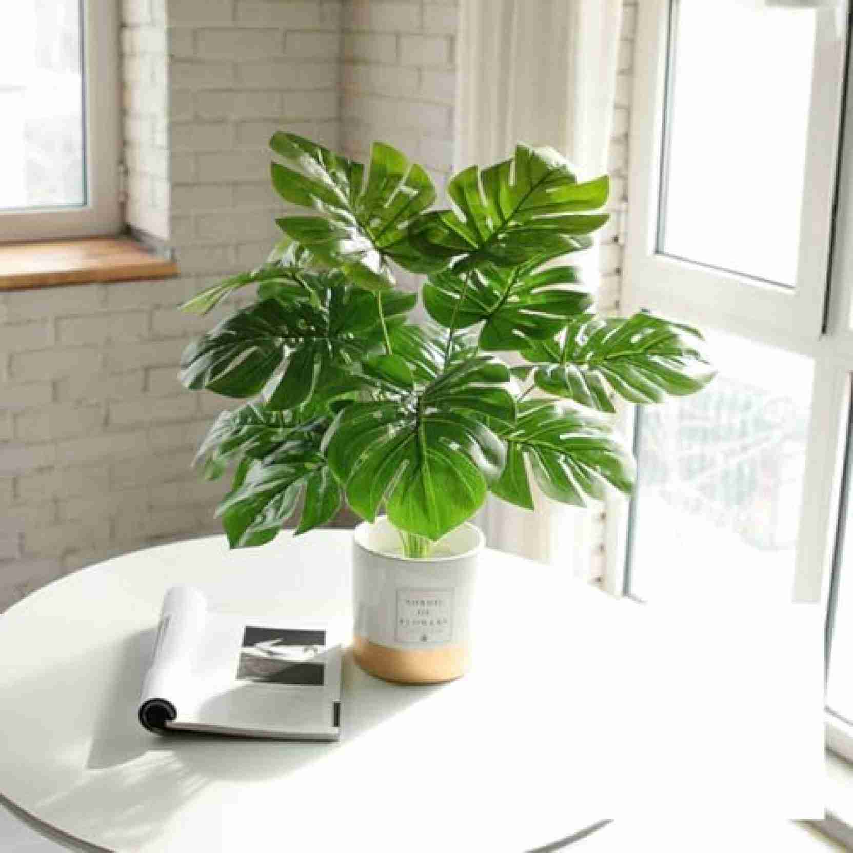 観葉植物 フェイクグリーン ラウンドポット モンステラ アイビー フェイク 卓上 鉢植え 造花 人工観葉植物 インテリア 世話いらず 水やり不要 オフィス 可愛い 人工観葉植物 小型 小さい デコレー