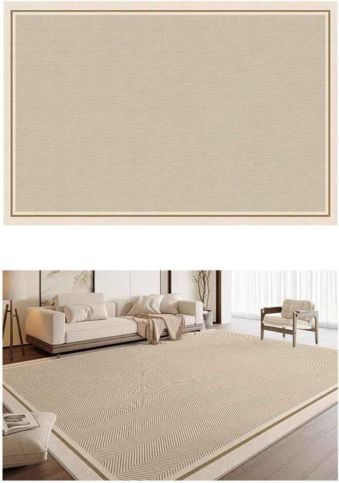 ラグ 厚手 カーペット 撥水加工 ラグマット 滑り止め付 柔らかい 冬用 大きい 夏用 ふわふわ肌触り 遮音効果 リビング おしゃれ 長方形 耐摩耗性 オールシーズン 四季通用