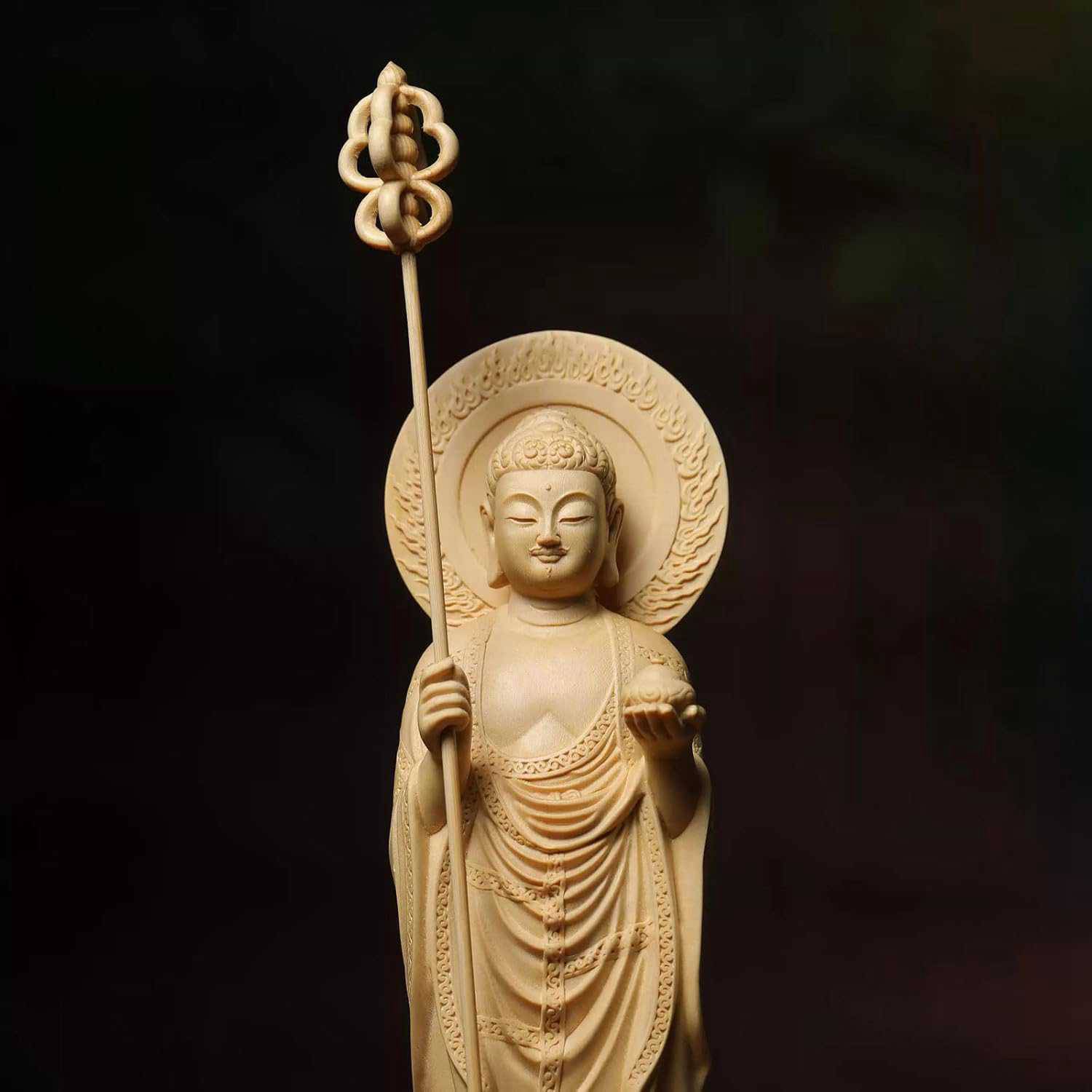 薬師如来 仏像 30cm 桧木製高級木彫り 天台宗 真言宗 臨済宗 木彫り 置物