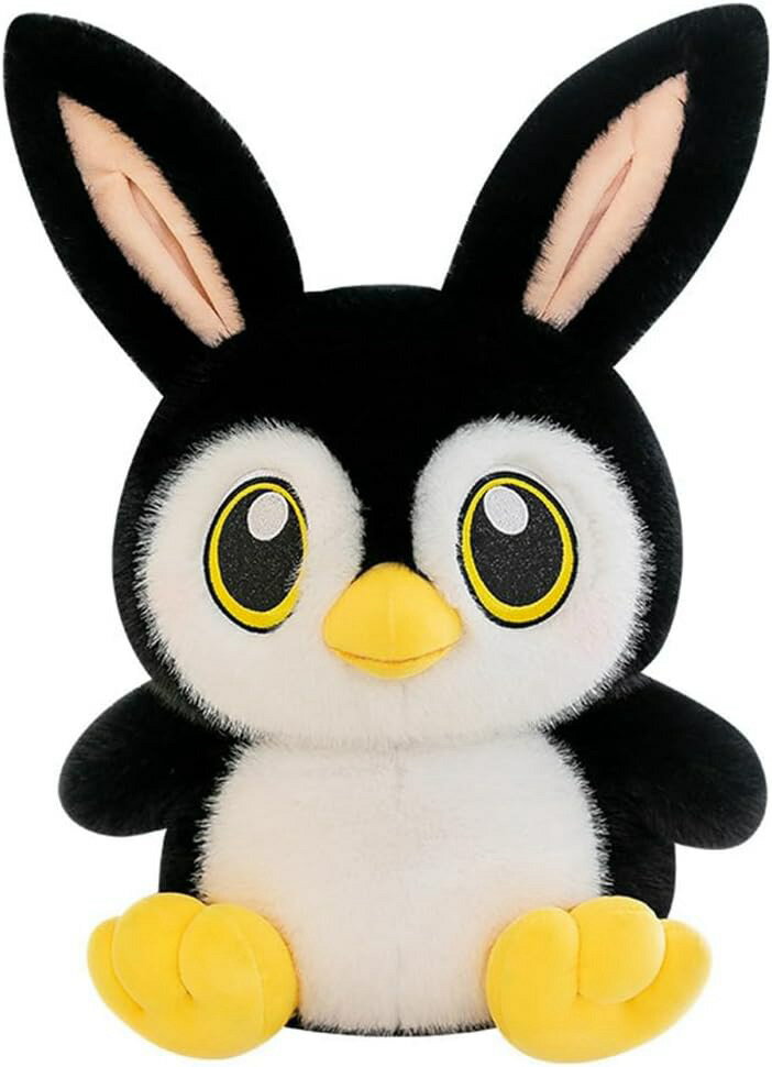 ペンギン ぬいぐるみ 抱き枕 肌触り良い 寝かしつけ ふわふわ 置物 女の子 もこもこ ブラック 気持ちい 可愛い 抱きまくら 癒し系 ねむねむ クリスマス 35cm 誕生日 プレゼント