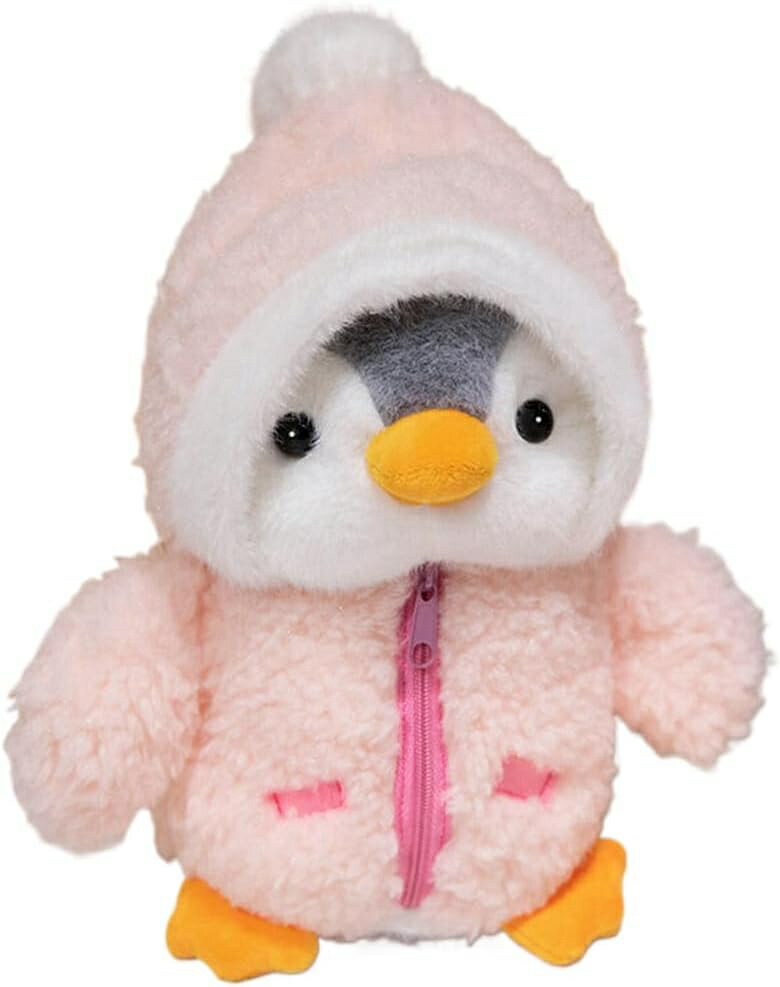 ぬいぐるみ ペンギン 抱き枕 ねむねむ 肌触り良い 置物 ふわふわ 添い寝 背あて ベッド 可愛い 卒業祝い 入学祝い 贈り物 誕生日 25cm 七五三 こどもの日 クリスマス パープル プレゼント