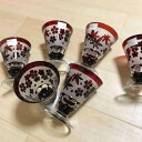 クリスタル ガラス コップ 5客 ミルク ジュース ビールカップ ティーカップ ソースクリーム ガラスウォーターカップ コーヒーマグカップ コーヒーグッズ