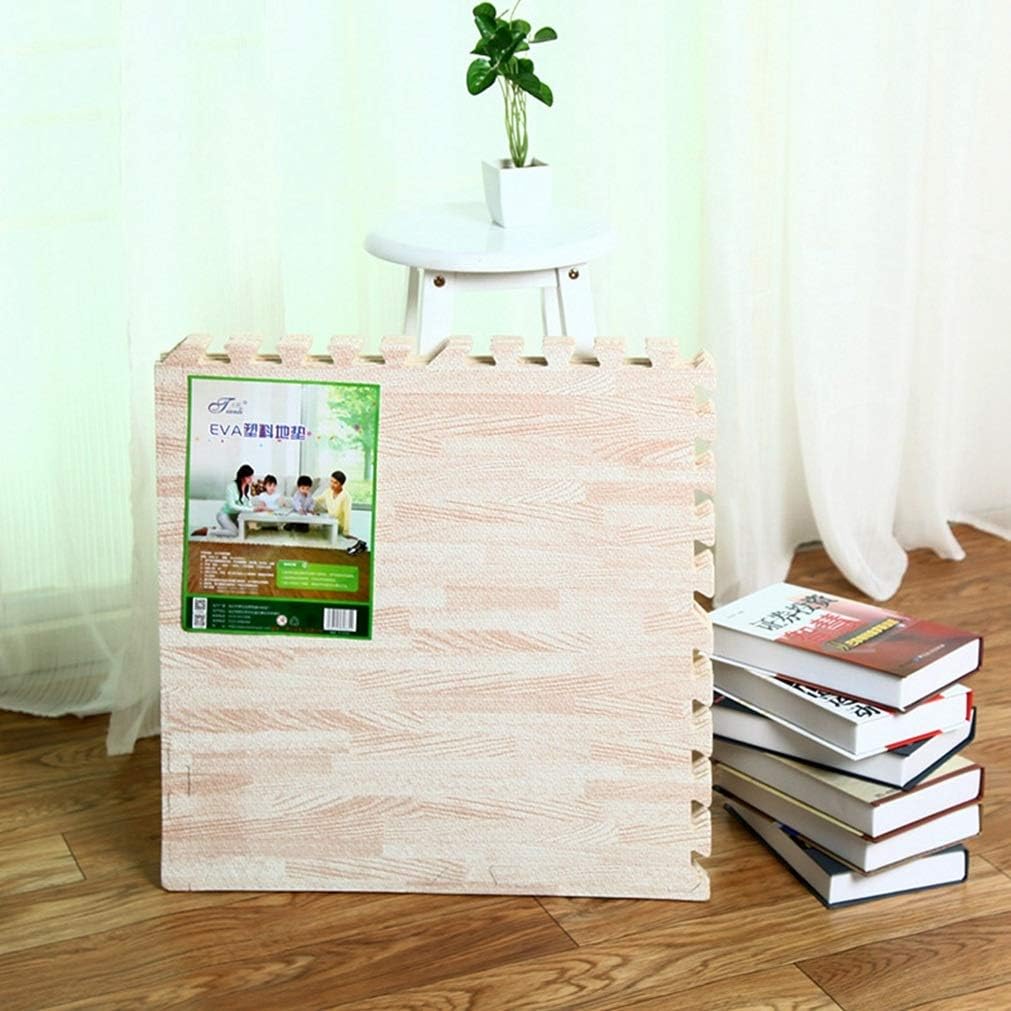 キッズラグ ベージュ ABC アルファベットと数字と図形 教育用エリアラグ 30*30*1*40 滑り止め裏面 カー..