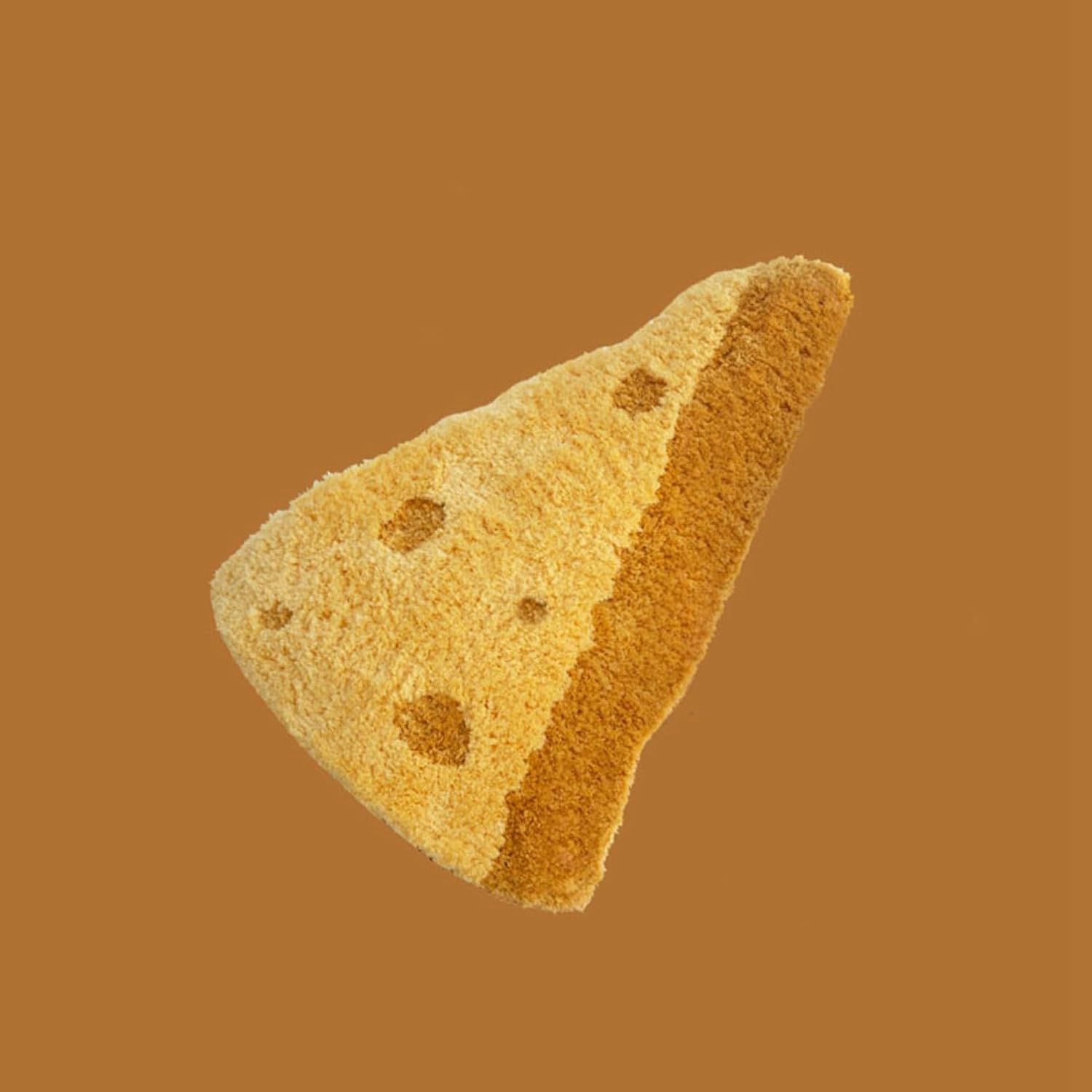 ラグマット チーズ 面白い カーペット シャギーラグ 可愛い シャギー もこもこ 毛足長い 大判 ふわふわ..