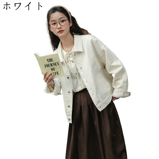 デニムジャケット レディース ゆったり 大きいサイズ 着痩せ ショート丈 ラペルネック デニムコート カジュアル ダメージ 上品 ジージャン gジャン ジャケット お出かけ 通勤 春秋 防風 デニムジャケット レディース ゆったり 大きいサイズ 着痩せ ショート丈 ラペルネック デニムコート カジュアル ダメージ 上品 ジージャン gジャン ジャケット お出かけ 通勤 春秋 防風