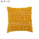 クッションカバー 45x45cm 3枚セット 北欧 幾何学模様 おしゃれ リネンっぽい 座布団カバー 抱き枕カバー 枕カバー ソファ背当て 耐久性 洗濯可能 イ...