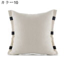 クッションカバー 45x45cm 2枚セット 北欧 幾何学模様 puレザー おしゃれ リネンっぽい 座布団カバー 抱き枕カバー 枕カバー ソファ背当て 耐久性 ...