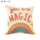 クッションカバー 45x45cm 3枚セット 北欧 幾何学模様 おしゃれ リネンっぽい 座布団カバー 抱き枕カバー 枕カバー ソファ背当て 耐久性 洗濯可能 イ...