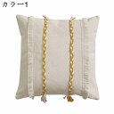 クッションカバー 45x45cm 2枚セット 北欧 ケーブル編み おしゃれ リネンっぽい 枕カバー 座布団カバー 抱き枕カバー ソファ背当て 耐久性 洗濯可能 ...