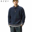 セーター ニットセーター メンズ 丸首 春 秋冬 防寒 防風 暖かい ゆったり 丸首 カジュアル シンプル ファッション 韓国 カッコイイ 着回し 通勤 通学 ...