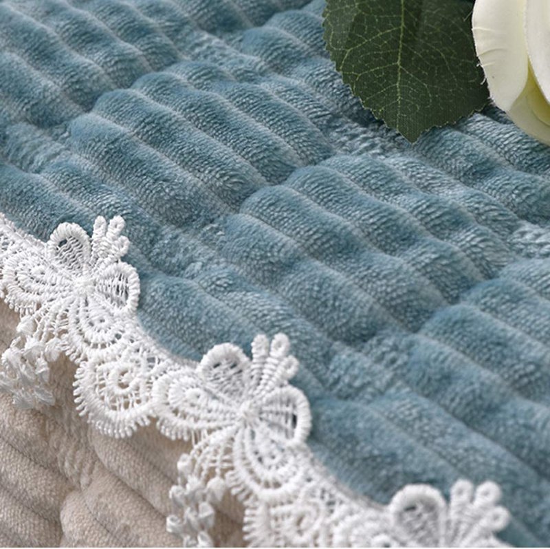 ソファーカバー 2人掛け3人掛け キルティング ストライプ柄 イエロー 90×240cm ソファー保護 ソファーシーツ 滑り止め 四季通用 厚手 子供 犬猫対策 マルチカバー 布製 水洗いOK 汚れ防止 防塵 ソファー保護カバー ナチュラル シンプル [3]