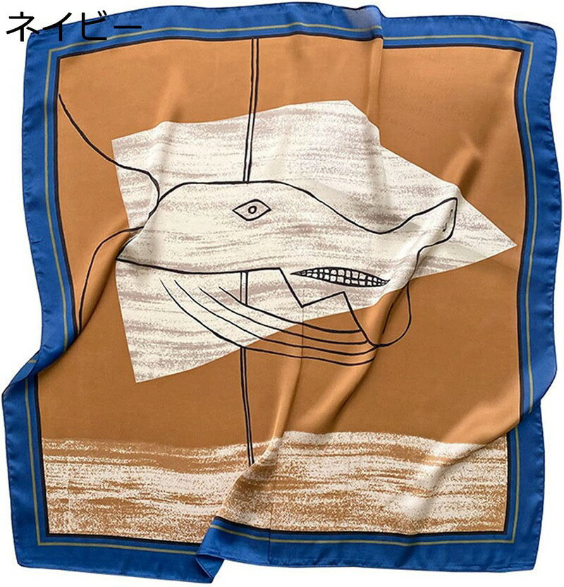スカーフ レディース 70*70cm 正方形 手触り良い レトロ ネッカチーフ スクエアスカーフ 巻き方 制服用 オフィス お洒落 頭飾り 髪の包帯 通勤用 旅行 贈り物 プレゼント ネイビー レッド グリーン ブラウン