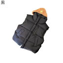 キッズベスト ダウンベスト 軽量 無地 秋冬 ベビー服 男女兼用 立ち襟 防風 暖かい 防寒着 保温 カジュアル おしゃれ 部屋着 通園通学 普段着 お出かけ ノースリーブ インナー ダウンジャケット キッズダウンジャケット(4)
