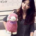 羊 ひつじ ぬいぐるみ おもちゃ 30-75CM かわいい 癒し ふわふわ 柔らか もちもち 人形 動物 抱き枕 縫いぐるみ 女の子 男の子 彼女 インテリア 置物 店飾り 贈り物 プレゼント お祝い お誕生日 クリスマス ホワイト ピンク(3)