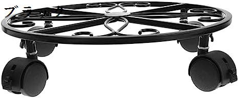 キャスター付き植木鉢スタンド ローリングプラントスタンド ローラーベース プランター バルコニーフラ..