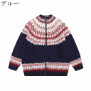 カーディガン メンズ レディース 男女兼用 ニット クルーネック ジャカード 長袖 秋服 ビジネス オフィス 通学 通勤 セーター アウター ジャケット カジュ...