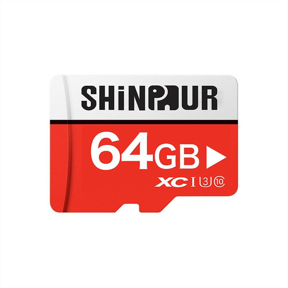 【ケース付き 】SHINPUR microSDカード 64GB Class10 2年保証 UHS-I U3 SD変換アダプタ付き マイクロSD microSDXC クラス10 SDカード Nintendo Switch スイッチ ギフト