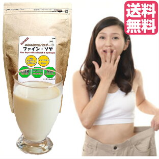 100% 大豆たんぱく質 添加物不使用 アミノ酸スコア100】大豆パウダー ソイプロテイン 水素 ミネラル 乳酸菌 ダイエット アスリート スーパーフード グルテンフリー タンパク質 送料無料 有機 無添加 ファインソヤ おすすめ 国産