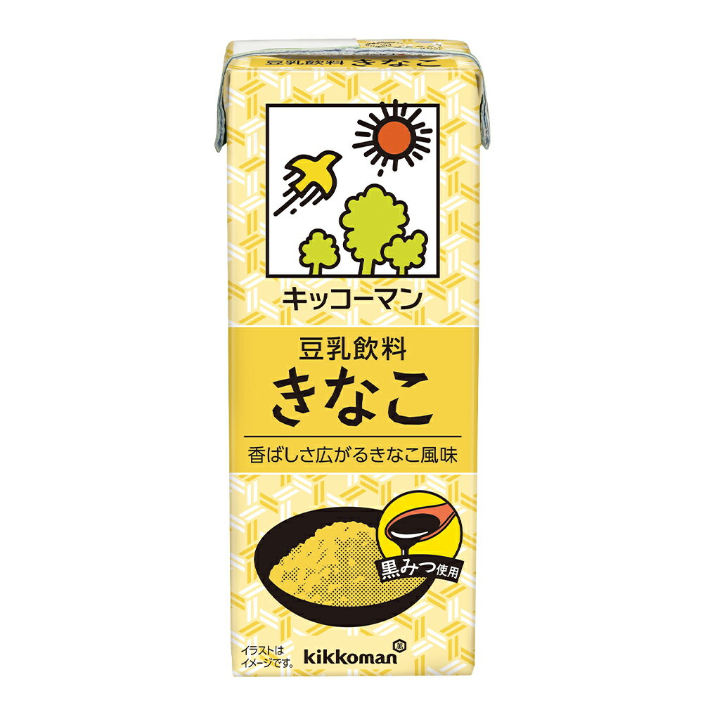 キッコーマン 豆乳飲料 きなこ 200ml