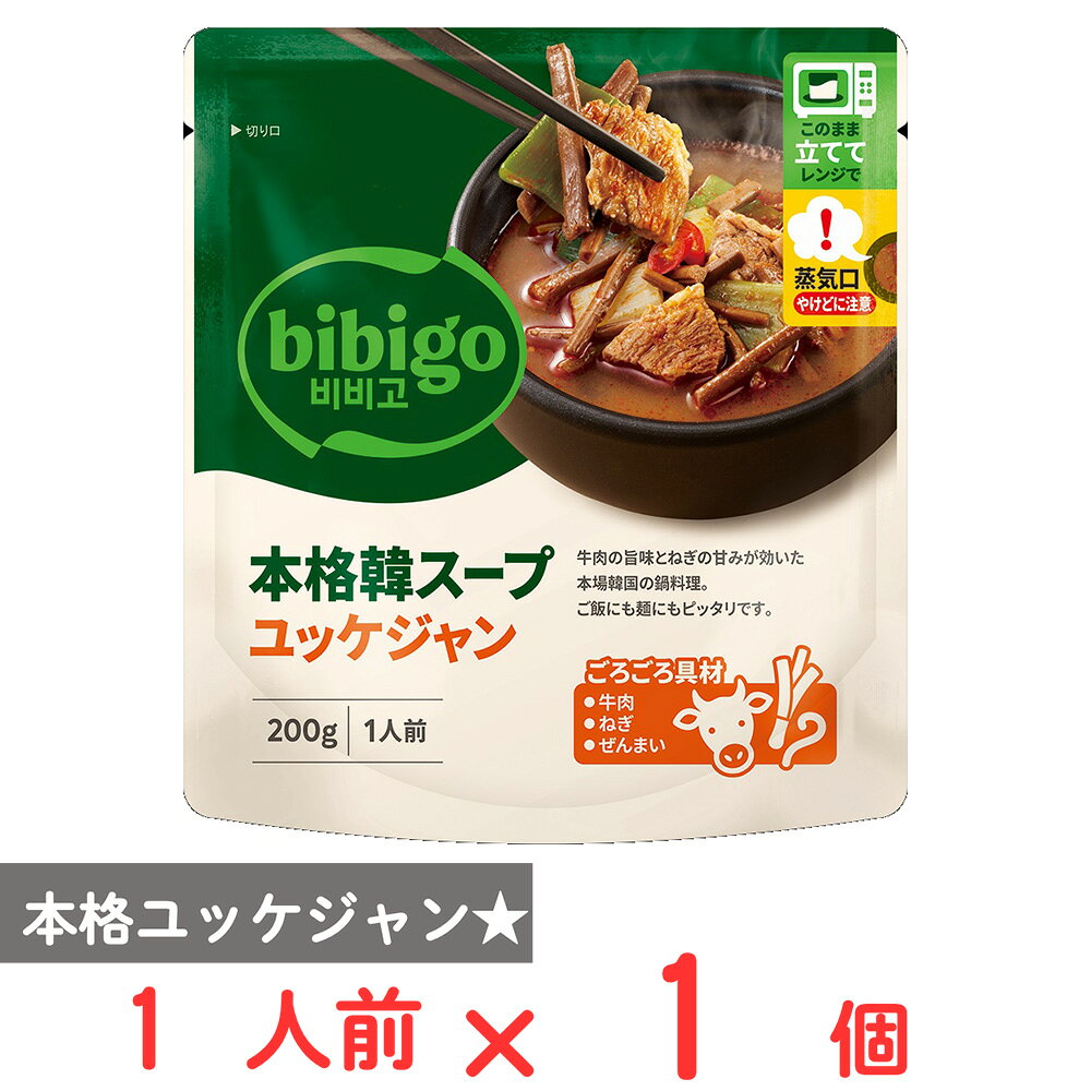 CJ FOODS JAPAN 本格韓スープ ユッケジャン 200g