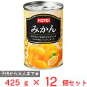 ホテイフーズコーポレーション みかん 中国産 425g×12個