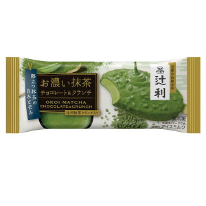 [アイス] 明治 辻利 お濃い抹茶 チョコレート&クランチ 90ml×20個 ギフト アイスクリーム アイス スイーツ デザート おやつ ランキング アイスミルク ラクトアイス 氷菓 定番 冷凍食品 セット まとめ買い