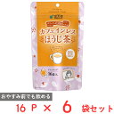 国太楼 カフェインレスほうじ茶 三角TB 16P×6袋