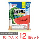 マンナンライフ 蒟蒻畑 塩スイカ味 25g×10個入×12袋