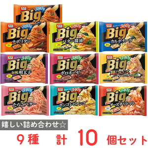 [冷凍食品] オーマイ BIG パスタ 10品 詰め合わせ パスタ 冷凍パスタ 麺 スパゲティ冷凍惣菜 惣菜イタリアン 夜食 軽食 冷凍 冷食 時短 手軽 簡単 電子レンジ 美味しい まとめ買い 食べ比べ