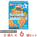 アサヒグループ食品 赤ちゃんのおやつ+Ca かぼちゃクッキー 58g×6個