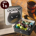 DADACA　CACAOCAT缶ミックスシルバー チョコレート バラエティ ダダカ チョコ カカオキャット 缶 個包装 チョコレート ミックス アソート ギフト バレンタイン